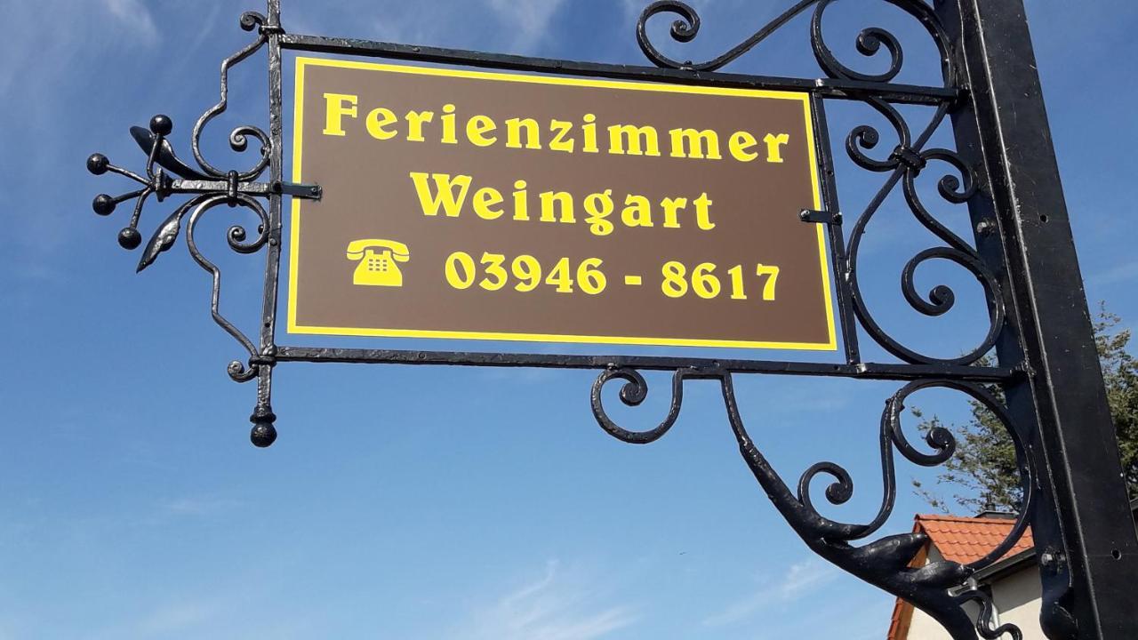 Ferienwohnung Weingart Quedlinburg Exteriér fotografie